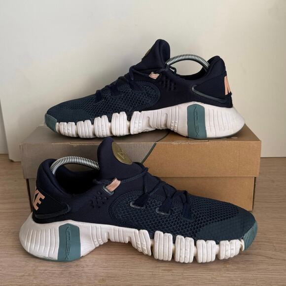Nike Free Metcon 4 Armory Blue/Arctic Orange Men Sneakers - SZ 9 main image 5